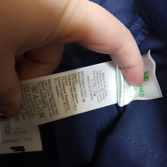 J. Crew Kallie straight-leg pant in navy Size 2 - Picture 10 of 11